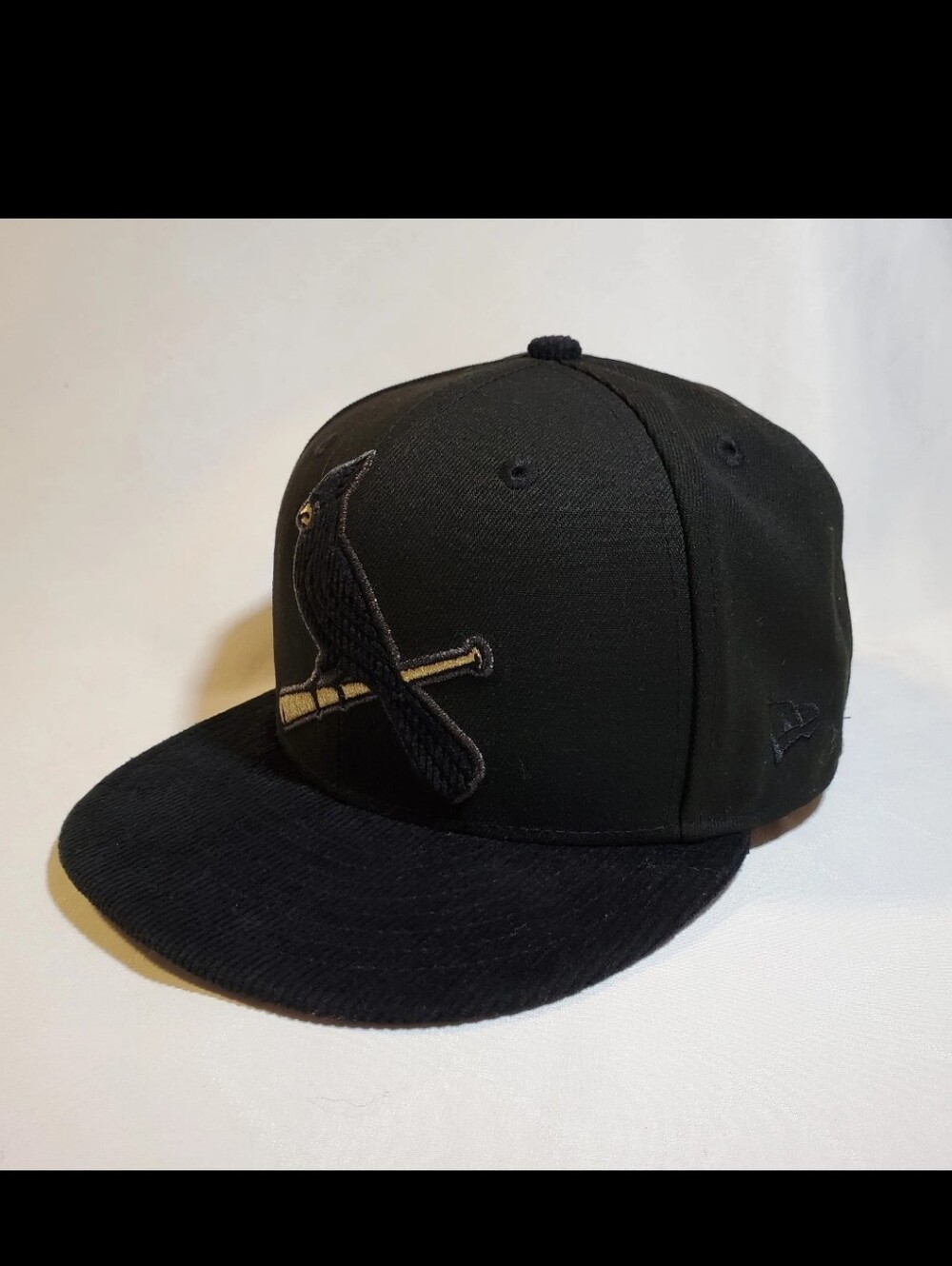 New Era 59FIFTY St. Louis Cardinals Fitted Hat 7 1/2 Corduroy Grey Bottom